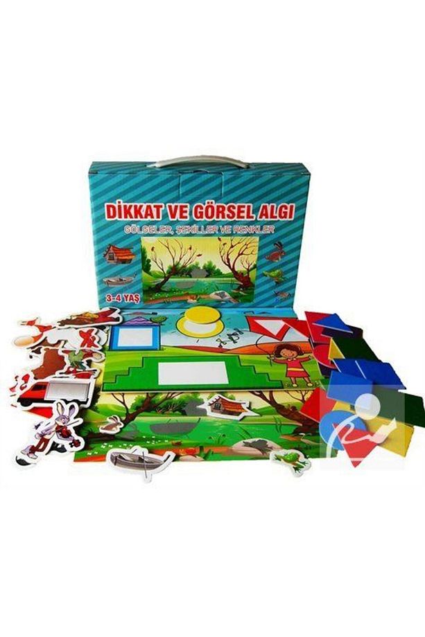 Dikkat Ve Görsel Algı & Gölgeler, Renkler Ve Şekiller - 1