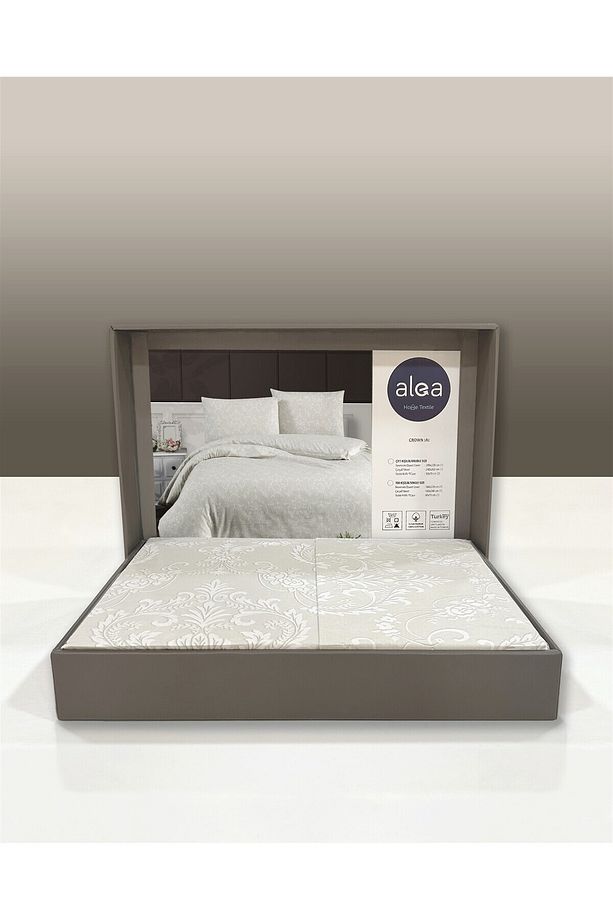 Alea Ranforce Crowny Çift Kişilik Nevresim Takımı 200x220cm - 3