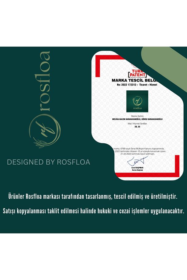 Malikül Mülk Ayetel Kürsi, Nazar ve Deprem Dualı Kapı Duvar Süsü Hediyelik (30x11 cm) - 8