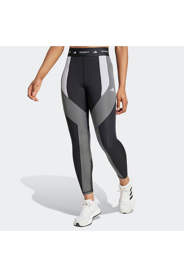 Techfit 7/8 Colorblock Kadın Tayt (IX3283) - 1