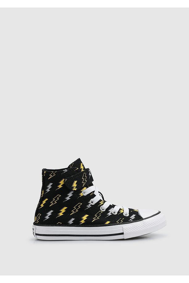 Chuck Taylor All Star 1v Hı Siyah Çocuk Sneaker A08373c - 1