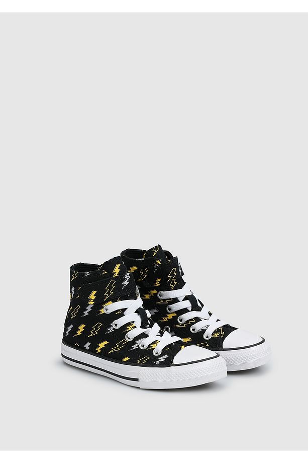 Chuck Taylor All Star 1v Hı Siyah Çocuk Sneaker A08373c - 2