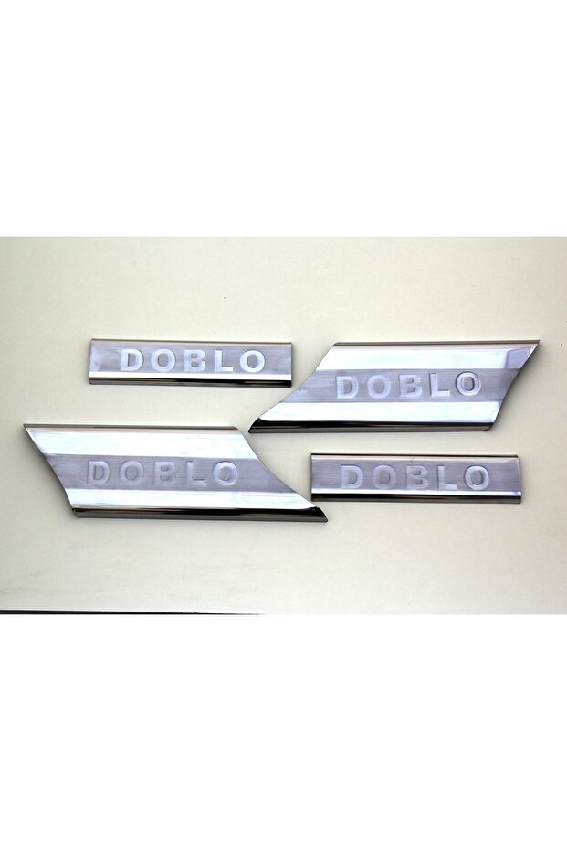 Fiat Doblo Iç Kapı Eşiği Tk 2006-2010 Arası 4 Kapı Paslanmaz Çelik - 2