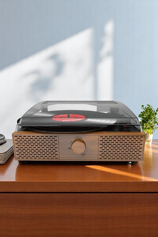 Dahili Hoparlörlü Bluetoothlu Ahşap Pikap DB-9191 Rustik - 6