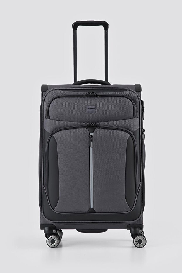 GM23067W Kumaş 3 lü Valiz Seti - 2