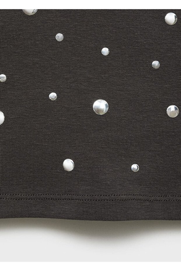 Halter üst metalik aplikler - 5