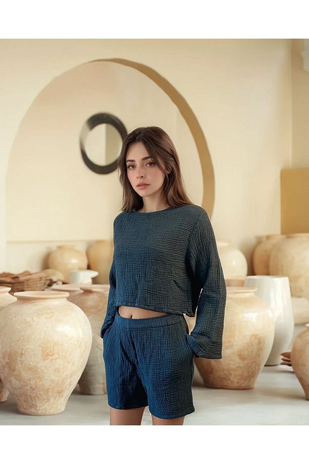 Coco Muslin Şort - 2