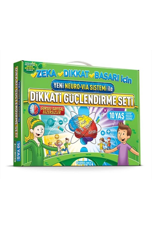 Yeni Neuro Vıa Sistemi Ile Dikkati Güçlendirme Seti 10 Yaş - 1