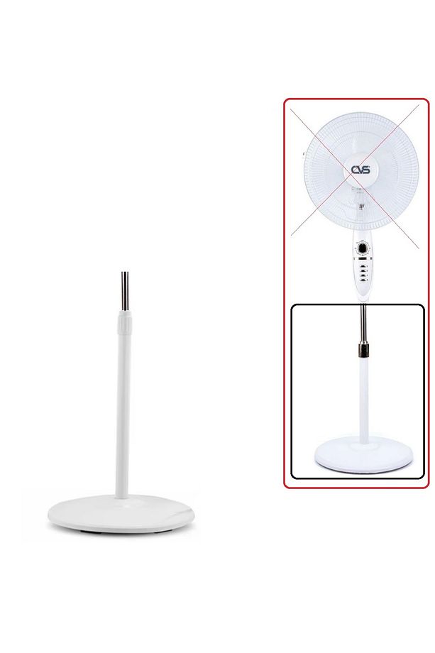 Vantilatör Ayağı Teleskopik Borulu Simit Ayak Fan Pervane Ayağı 38x70cm Üniversal Tüm Markalar - 5
