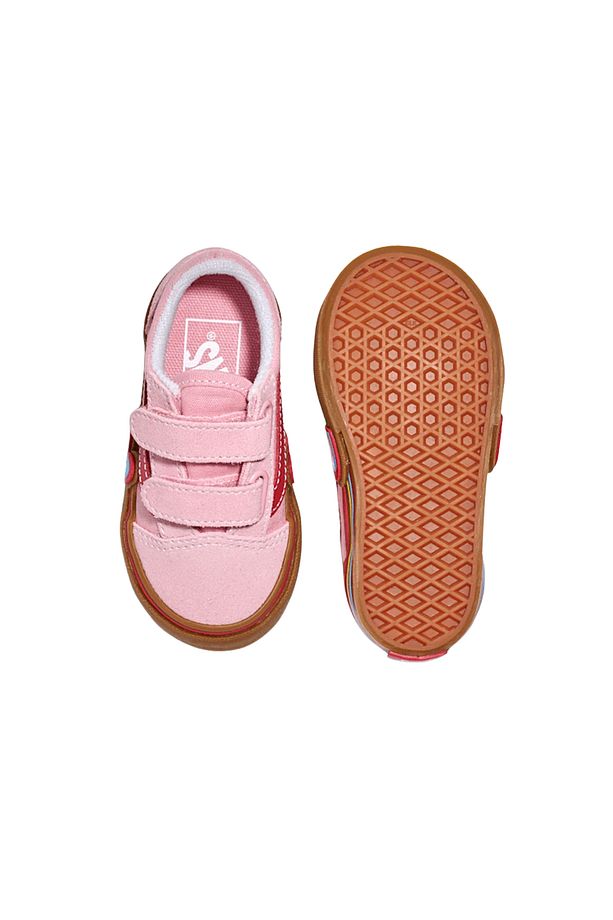 Old Skool V Heart Çocuk Pembe Ayakkabı - 5
