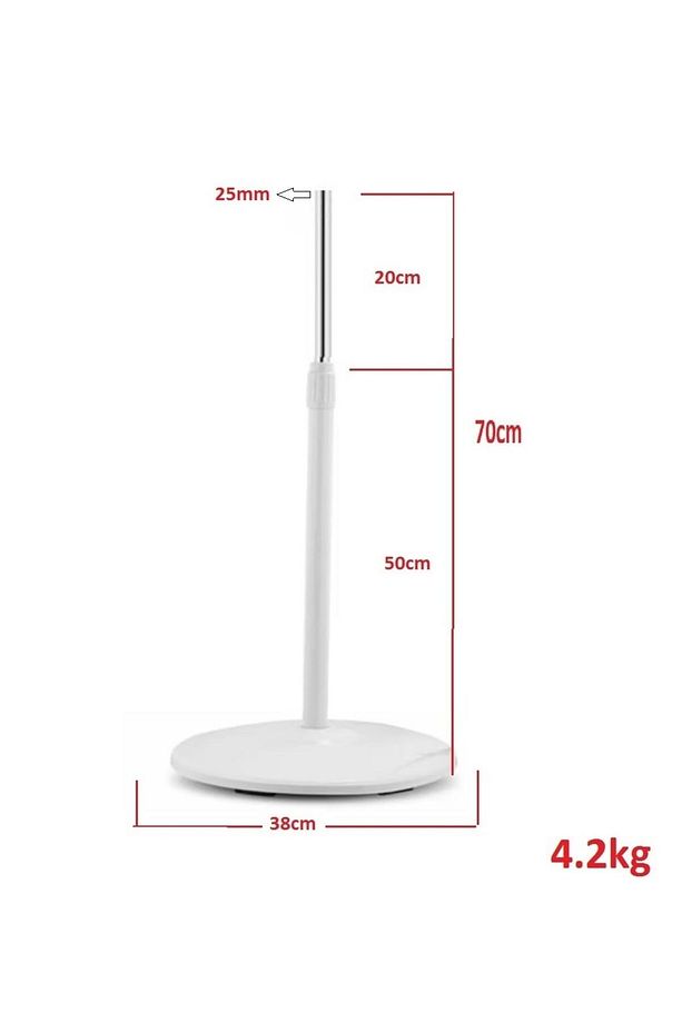 Vantilatör Ayağı Teleskopik Borulu Simit Ayak Fan Pervane Ayağı 38x70cm Üniversal Tüm Markalar - 4