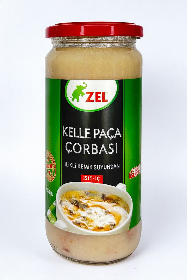 Kelle Paça Çorbası 480 Ml - Ilikli Kemik Suyundan - 6 Adet - 1