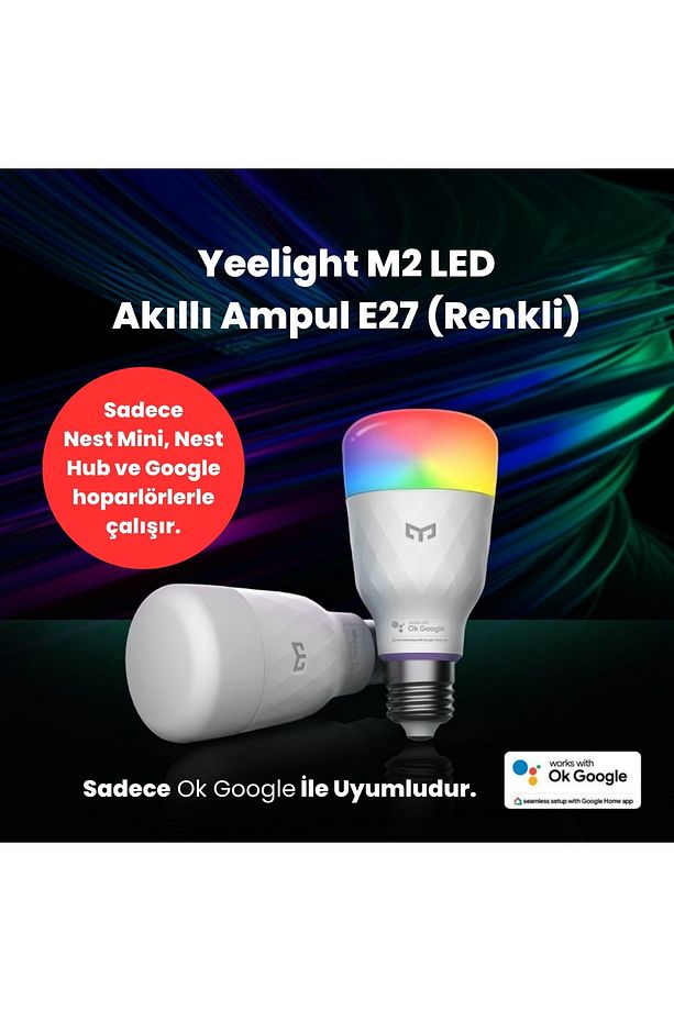 1SE LED Akıllı Ampul E27 (Renkli) - 1