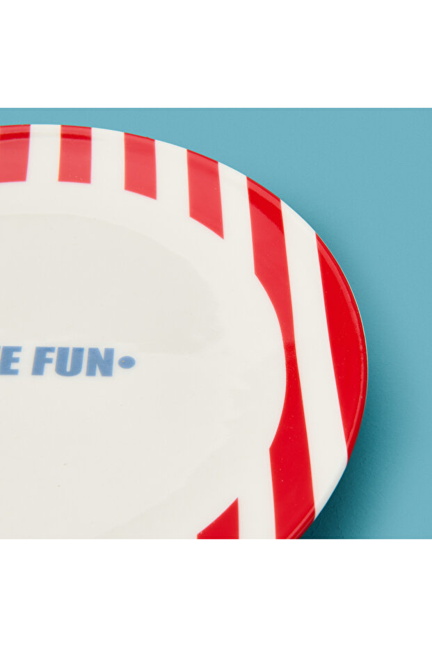 Kitchen Have Fun Tatlı Tabağı - Kırmızı - 19 cm - 5