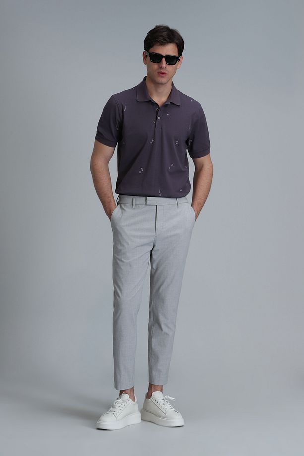 Pascal Smart Erkek Polo Tişört Mürdüm - 2