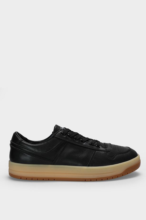 Omar Erkek Sneaker Ayakkabı Siyah - 1