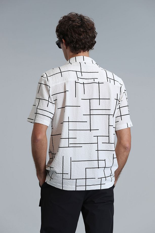 Taner Erkek Basic Gömlek Regular Fit Ekru - 6