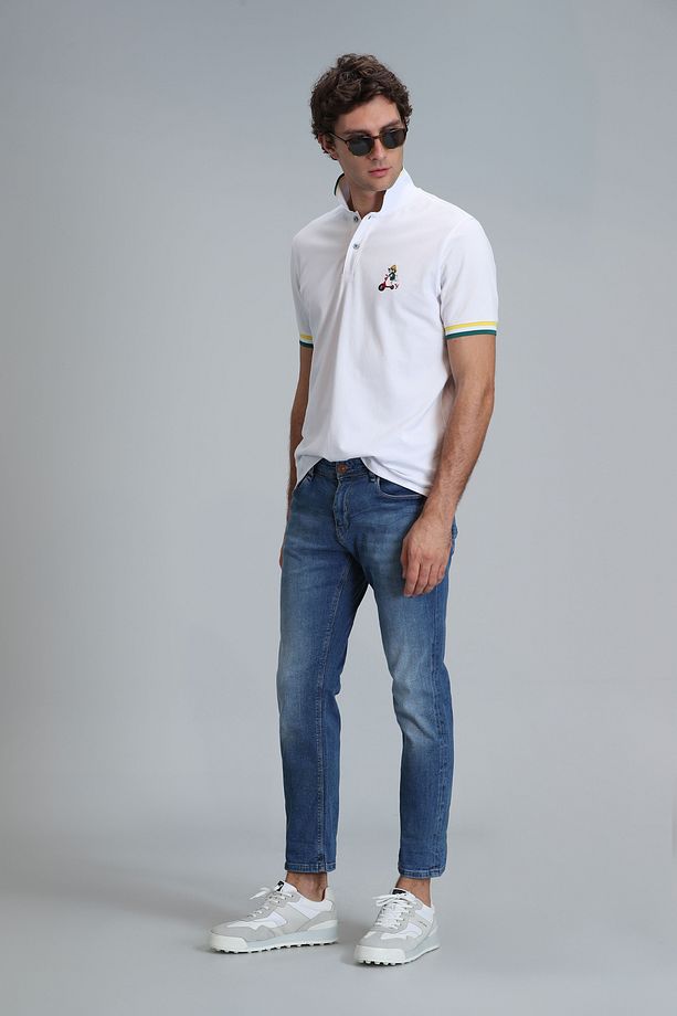 Davıd Smart Jean Erkek Pantolon Regular Fit Mavi - 3