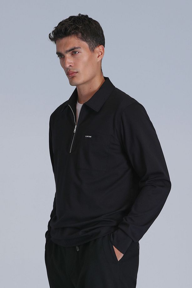 Tardu Erkek Sweatshirt Siyah - 5