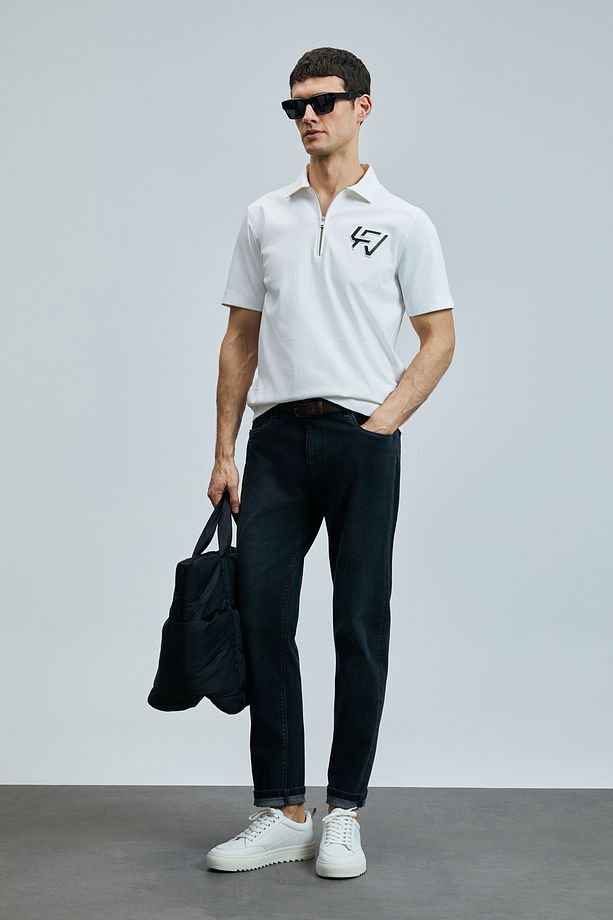 Luıco Smart Jean Erkek Pantolon Regular Fit Antrasit - 3