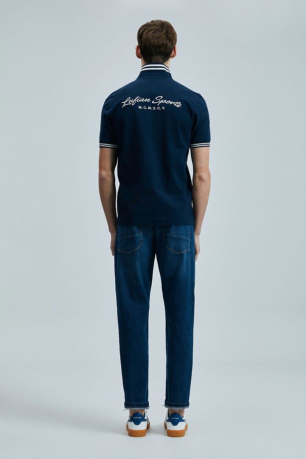 Enrıco Smart Jean Erkek Pantolon Regular Fit Mavi - 6