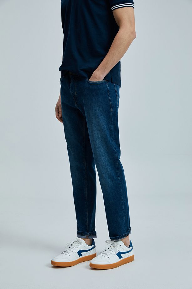 Enrıco Smart Jean Erkek Pantolon Regular Fit Mavi - 3