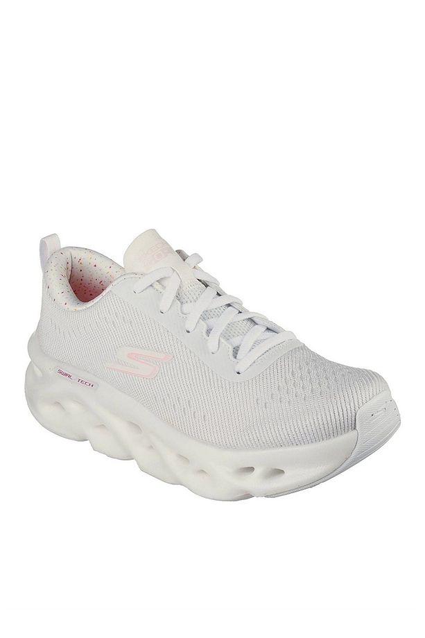 Go Run Swirl Tech Kadın Beyaz Koşu & Antrenman Ayakkabısı - 1