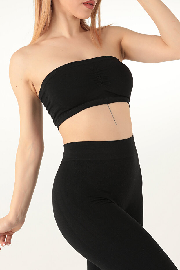 بوستير بدون حمالات بدون حمالات مع وسادة - 6