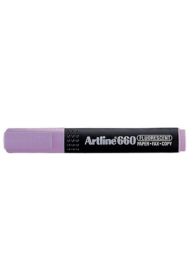 قلم هايلايتر 1.0-4.0 ملم - طرف مقطوع Ek-660 أرجواني