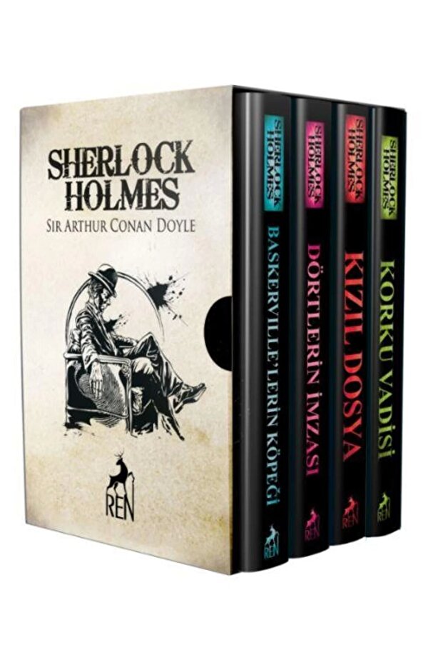 Sherlock Holmes Roman Seti (4 KİTAPLIK KUTULU SET) / / Sir Arthur Conan Doyle