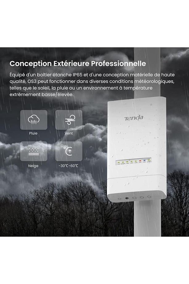 Os3-kıt 2'li Outdoor 5 Ghz 867 Mbps Dış Mekan Cpe Access Point - 8