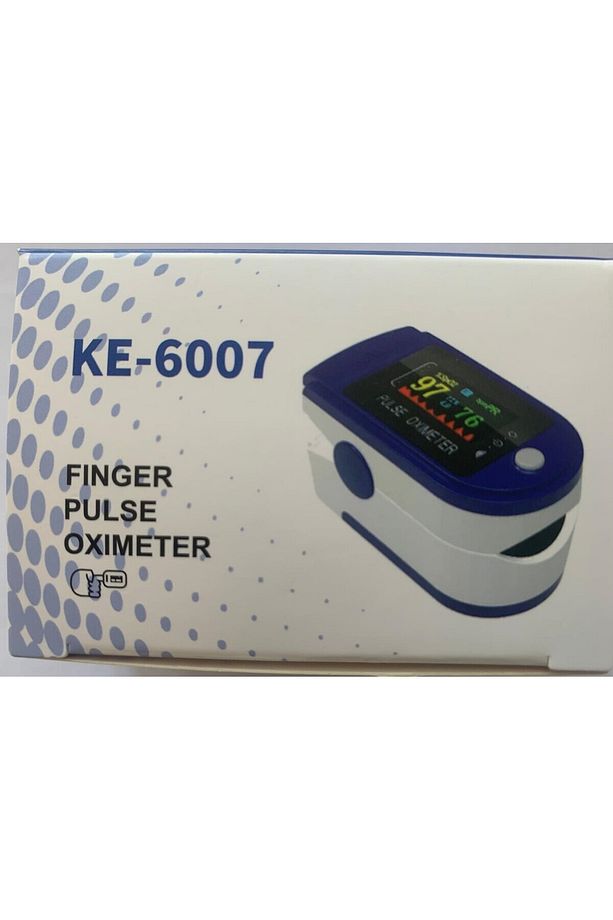 Pulse Oksimetre Parmak Tipi Kan Oksijen Nabız Ölçer Oximeter KE-6007 - 5