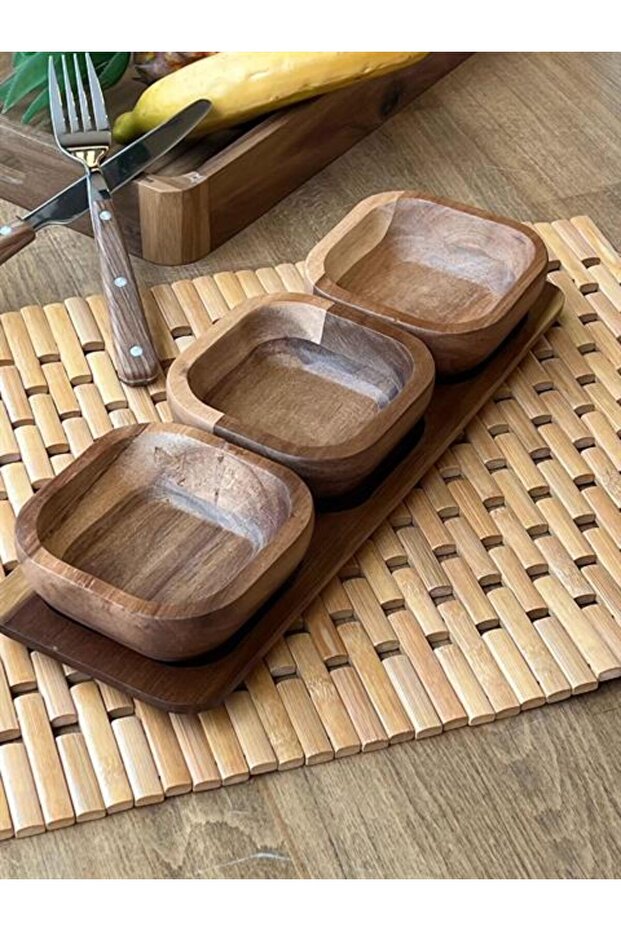 Akasya 4 Parça Sunum Set - 5