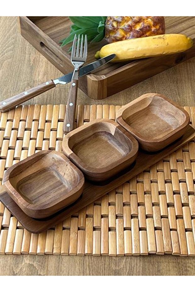 Akasya 4 Parça Sunum Set - 4