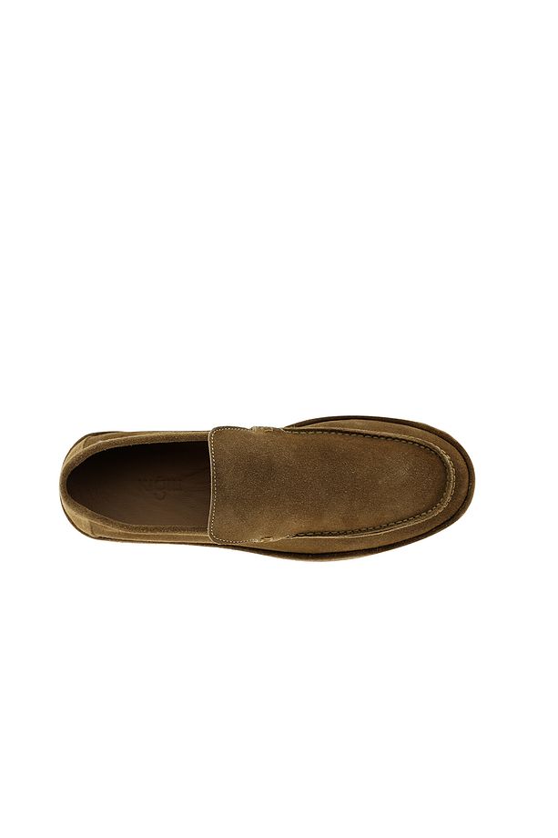 Süet Casual Loafer Deri Ayakkabı - 6