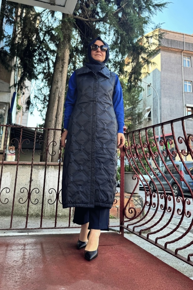 İnvee Yelek Lacivert 6916 - 1