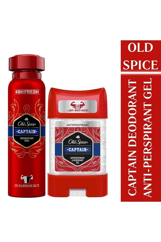 Clear Jel Captain Antiperspirant 70 ml + Captain Deodorant 150 ml - 2
