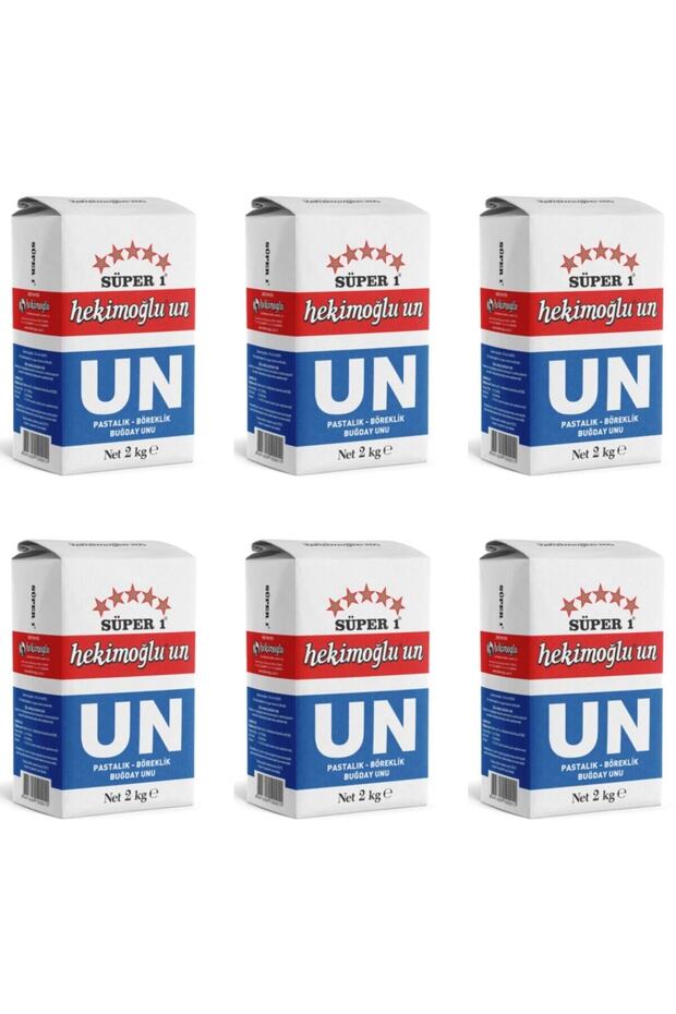Un 2 Kg Pastalık - Böreklik Buğday X 6 Adet - 4