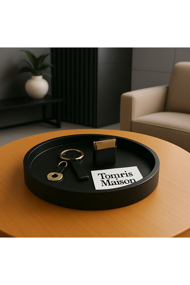 Minimal Tepsi - Dekoratif Masa Üstü Tabak & Kâse - 4
