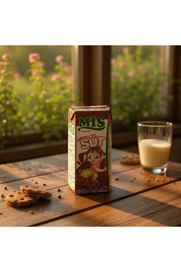 5’li Paket Kakaolu Yarım Yağlı Süt (200 ml) – Soğuk İçecek Keyfi - 3