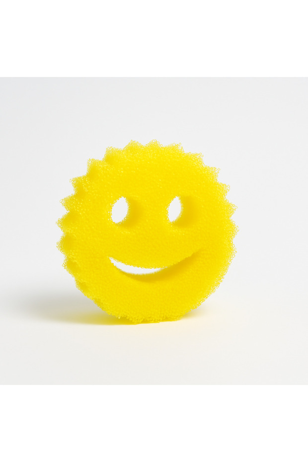 اسفنجة تنظيف متعددة الأغراض - أصفر - 4