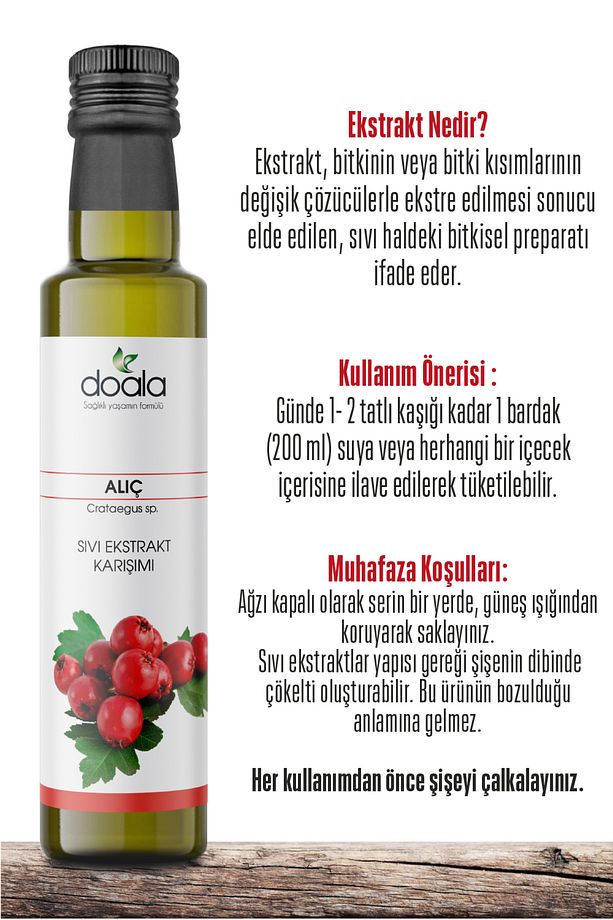 Alıç Sıvı Ekstrakt 225 ml - 6