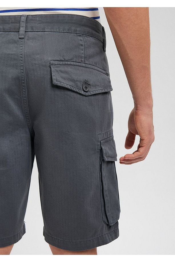 Gri Kargo Şort 0410203-80776 - 6