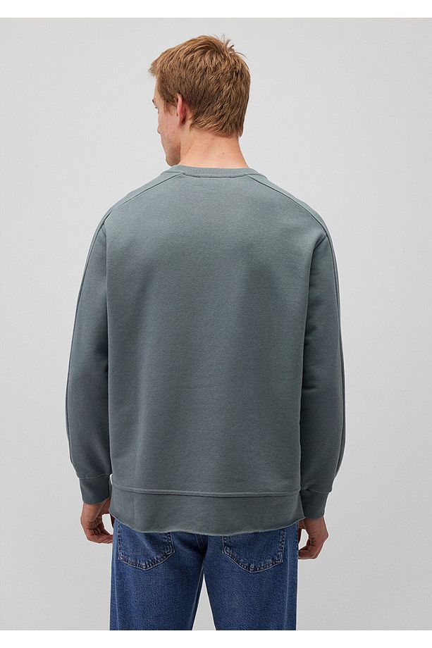 Bisiklet Yaka Yeşil Sweatshirt 0S10161-71577 - 4