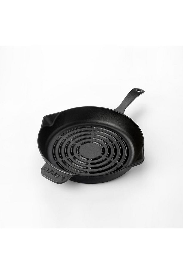 Yuvarlak Izgara Tava Metal Saplı 28 cm - 2