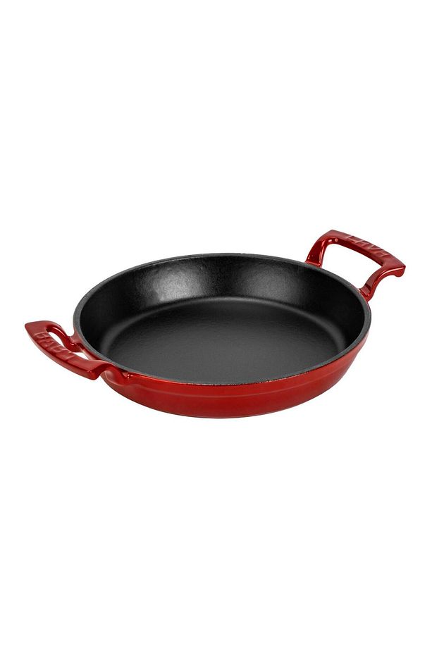 Döküm Yuvarlak Sahan Döküm Demir Yekpare Çift Kulplu Çap(Ø)24cm. - 2