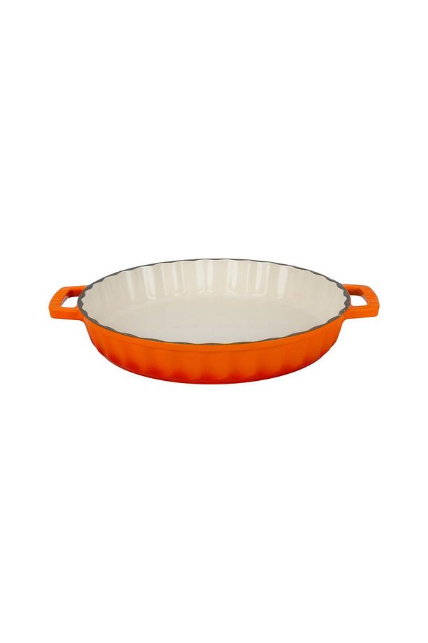 Döküm Yuvarlak Rosto Ve Fırın Tepsisi Edition Serisi Döküm Demir Yekpare Çift Kulplu Çap(Ø)30cm - 1