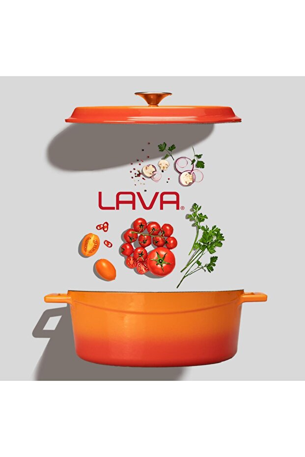 Döküm Oval Tencere. Edition Serisi Ölçü 21x27cm. - 7