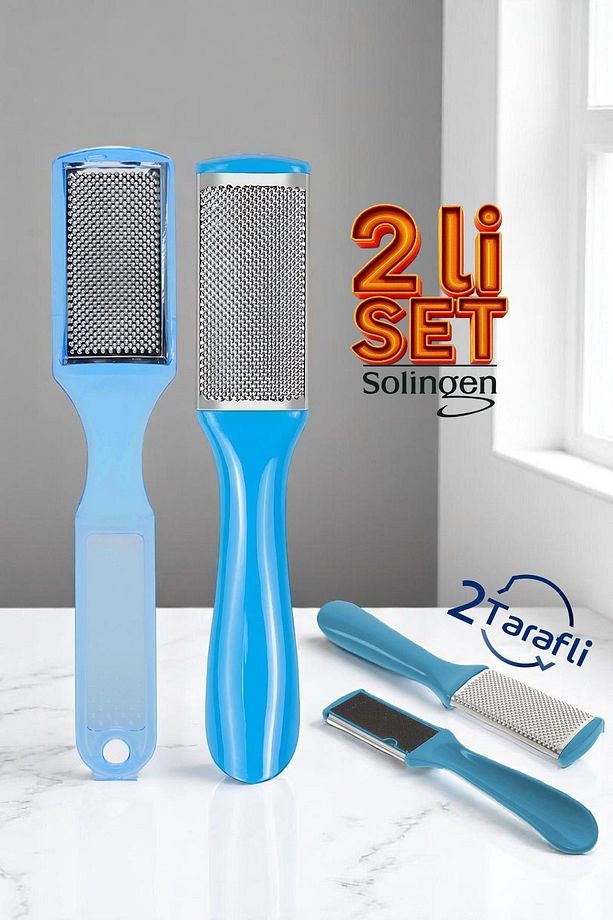 Topuk Rendesi ve Törpü 2 li Set Solingen Professional - 1