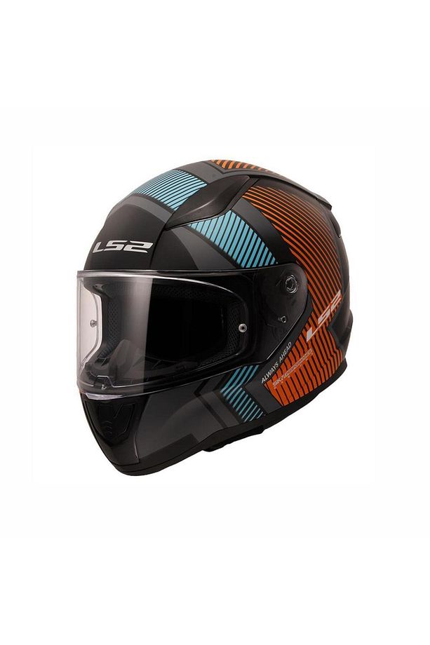 Rapıd 2 Extra Mat Gri-neon Turuncu Kask - 1